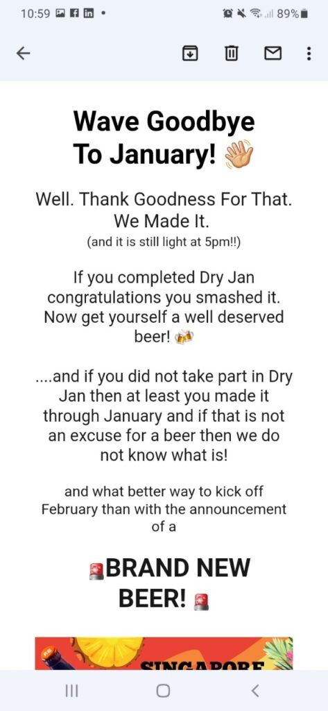 Redchurch Brewery Jan email 4